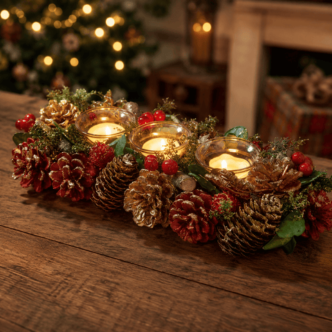 Three Kings Candle Holder Three Kings Candle Holder Trio 36cm