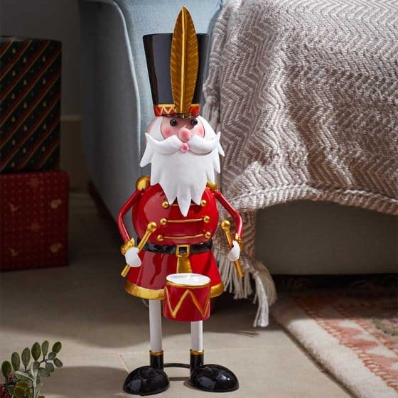 Three Kings Santa Figurines Three Kings Captain Santa