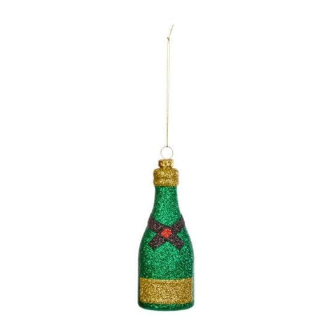 Three Kings Hanging Decor Three Kings Champagne Tree Decoration - Emerald