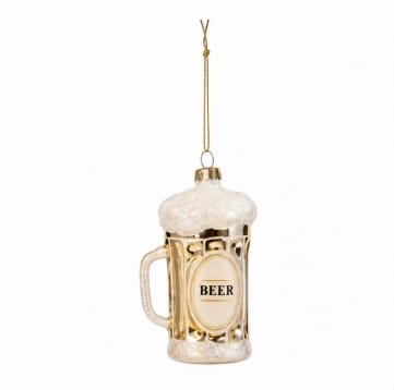 Three Kings Hanging Decor Three Kings Cheers! Beer Pendant Christmas Decoration
