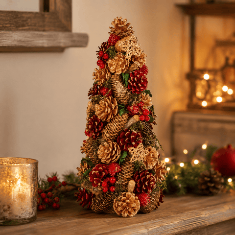Three Kings Christmas Tree Three Kings Christmas Cone – 45cm