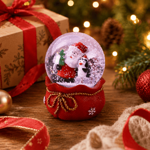 Three Kings Snow Globes Three Kings Christmas InLit Snow Spheres – 6cm