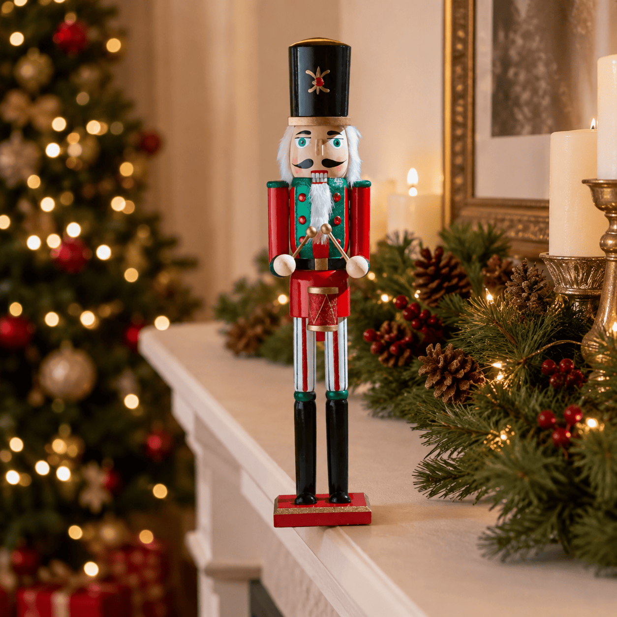 Three Kings Nutcrackers Three Kings Christmas Jumbo Assorted Design Nutcracker – 70cm