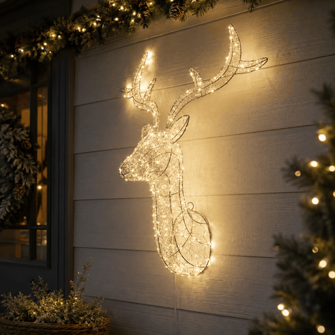 Three Kings LED Deer Three Kings Christmas LED Stag Decoration