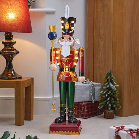 Three Kings Nutcrackers Three Kings Christmas Lit Nutcracker Traditional 80cm