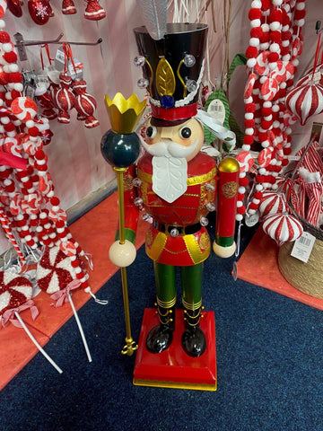 Three Kings Christmas Lit Nutcracker Traditional 80cm