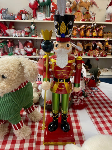 Three Kings Christmas Lit Nutcracker Traditional 80cm