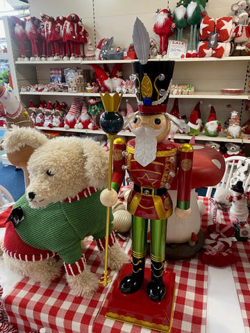 Three Kings Christmas Lit Nutcracker Traditional 80cm