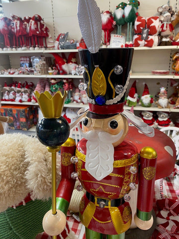 Three Kings Christmas Lit Nutcracker Traditional 80cm