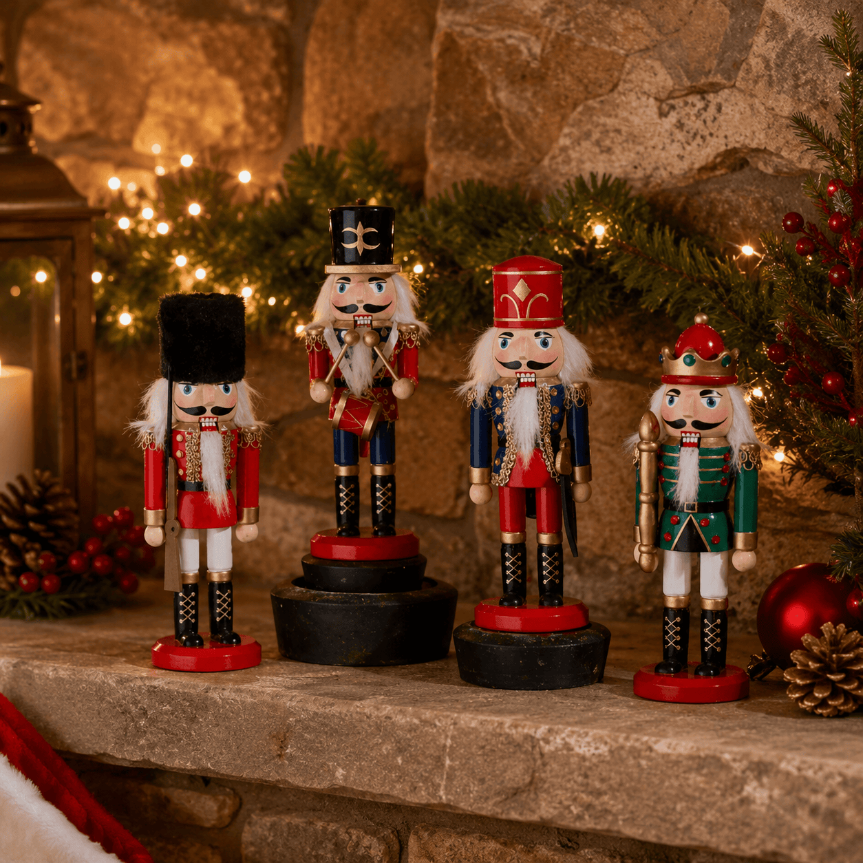 Three Kings Nutcrackers Three Kings Christmas Nutcracker Multicoloured – 20cm
