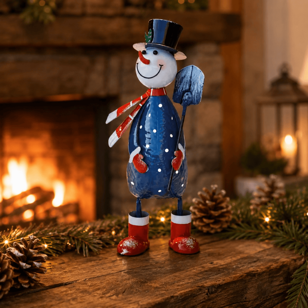 Three Kings Ornaments Decor Three Kings Christmas Polka Frosty Christmas Decoration