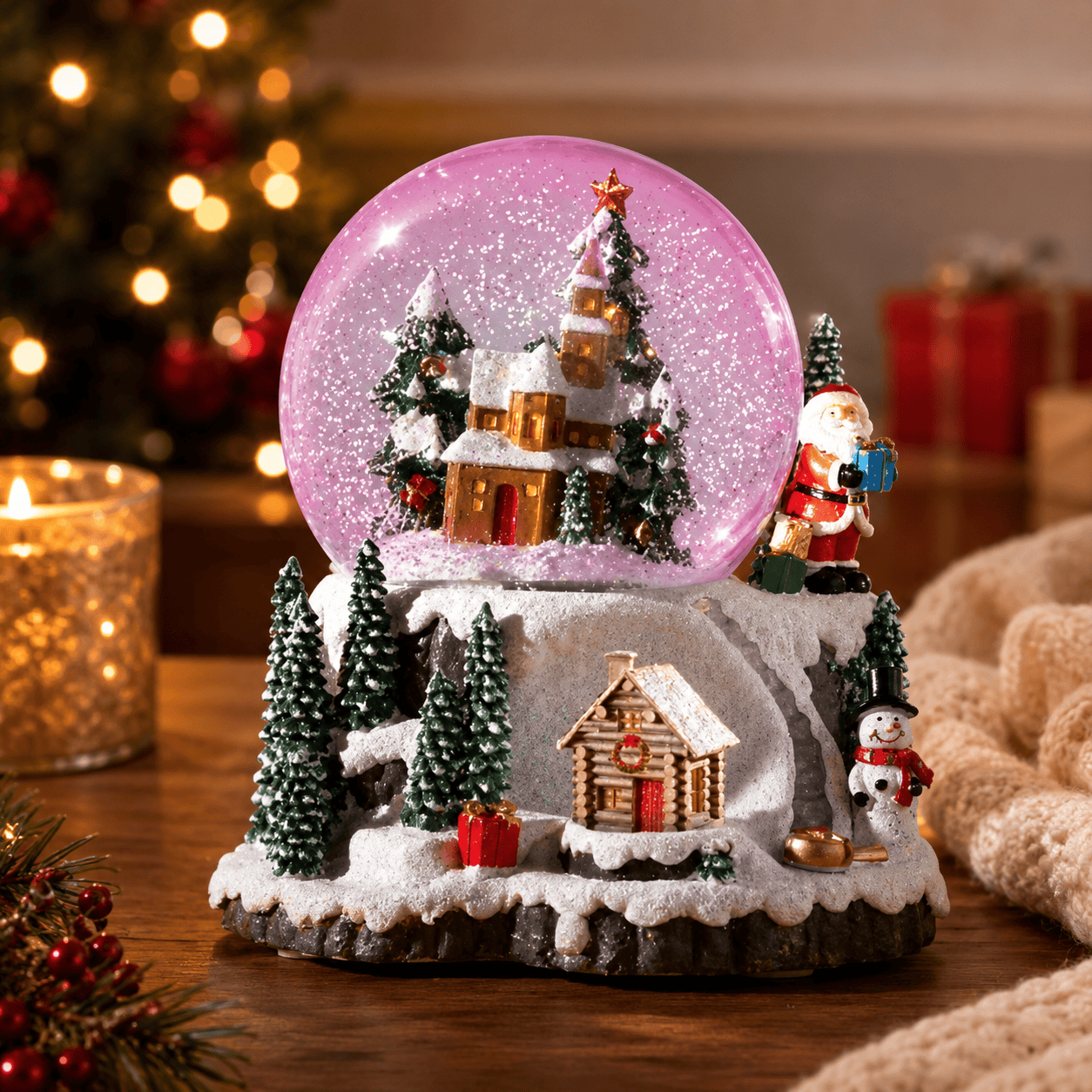 Three Kings Snow Globes Three Kings Christmas Village Wonderland Snow Sphere