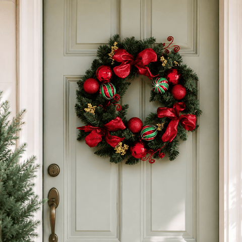 Three Kings Christmas Wreaths Three Kings Classic Noel Christmas Wreath – 40cm