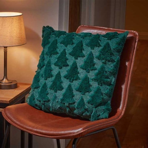 Three Kings Cushions Xmas Three Kings Cushion Tree 45cm - Green
