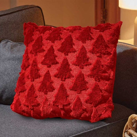 Three Kings Cushions Xmas Three Kings Cushion Tree 45cm - Red