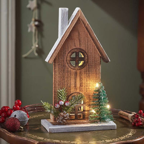 Smart Garden wooden christmas house descoration Three Kings DecorWood InLit FSC 1 – Christmas House Decoration