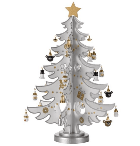 Three Kings Christmas Decor Three Kings DecoTree Silver/White