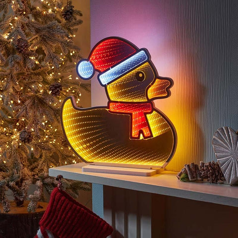 Three Kings Infinity Lighting Three Kings Duck LV Infinity Mirror Light – 35cm