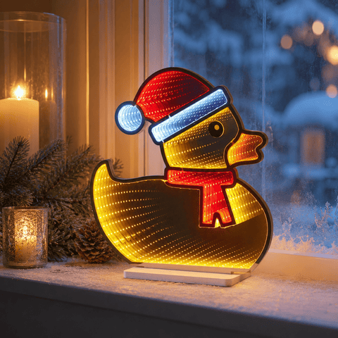 Three Kings Infinity Lighting Three Kings Duck LV Infinity Mirror Light – 35cm