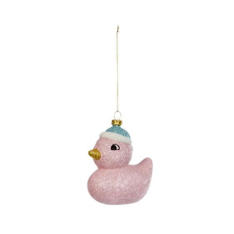 Three Kings Hanging Decor Three Kings Duck Tree Decoration - Pink