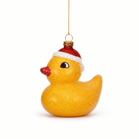 Three Kings Hanging Decor Three Kings Duck Tree Decoration - Yellow Ornament