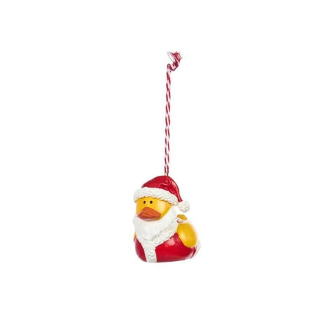 Three Kings Hanging Decor Three Kings Duckling In Santa Hat Pendant Christmas Decoration