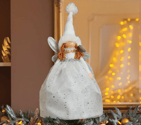 Three Kings Christmas Decor Three Kings Fairy Magic Tree Topper White