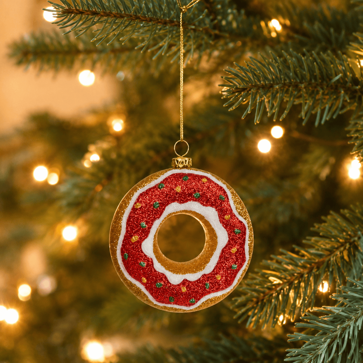 Three Kings Hanging Decor Three Kings Festive Donut Tree Decoration