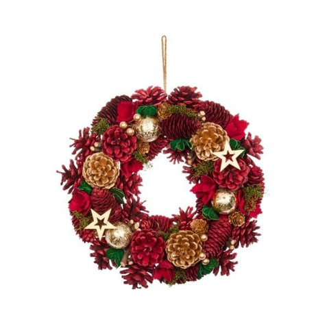 Three Kings Wreaths & Garlands Three Kings Festive Fir Wreath 30cm