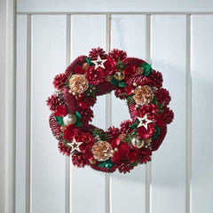 Three Kings Wreaths & Garlands Three Kings Festive Fir Wreath 30cm