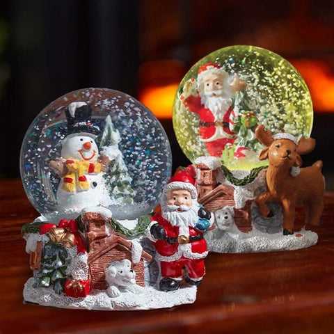 Three Kings Snow Globes Three Kings Festive Friends Mixed Case SnowSpheres – 6cm