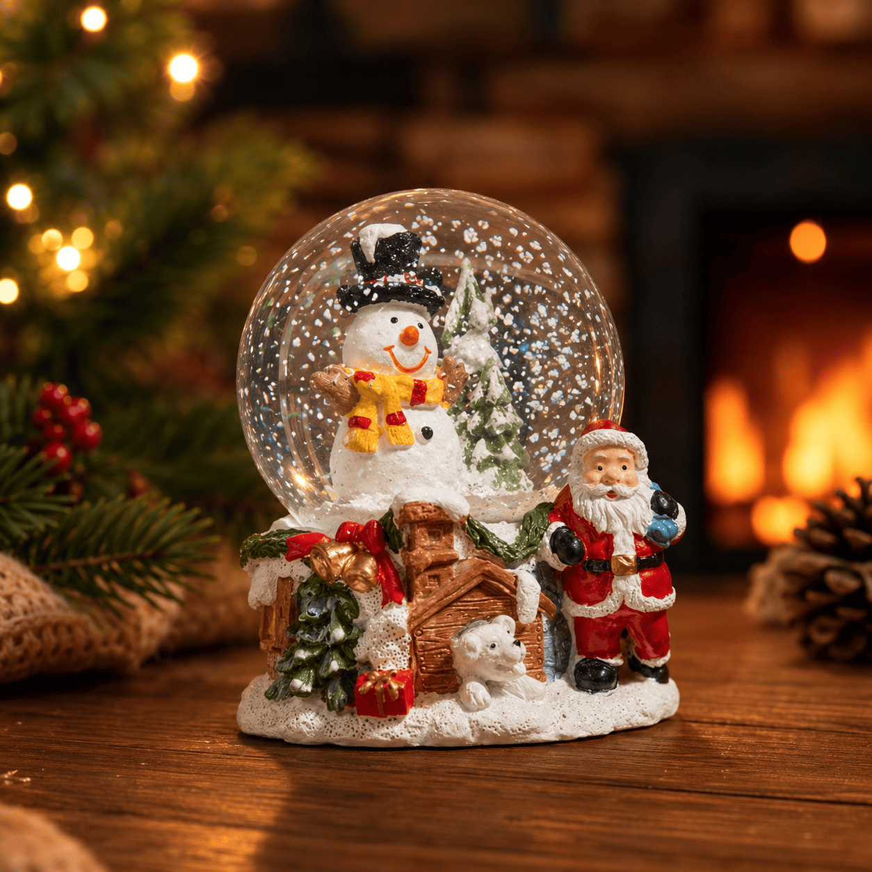 Three Kings Snow Globes Three Kings Festive Friends Mixed Case SnowSpheres – 6cm