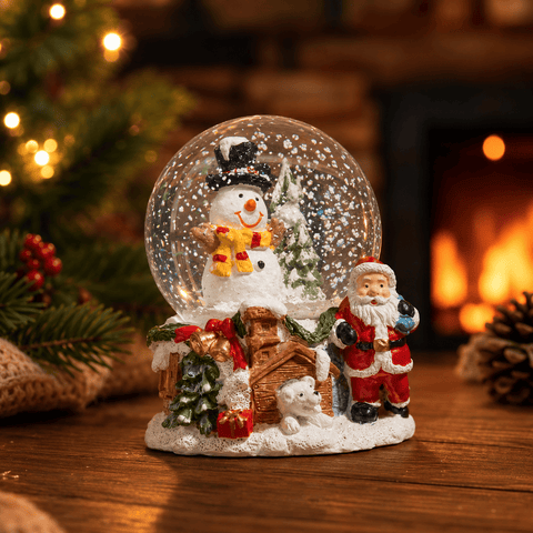 Three Kings Snow Globes Three Kings Festive Friends Mixed Case SnowSpheres – 6cm