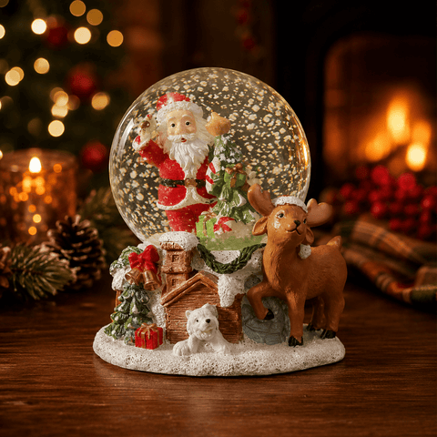 Three Kings Snow Globes Three Kings Festive Friends Mixed Case SnowSpheres – 6cm