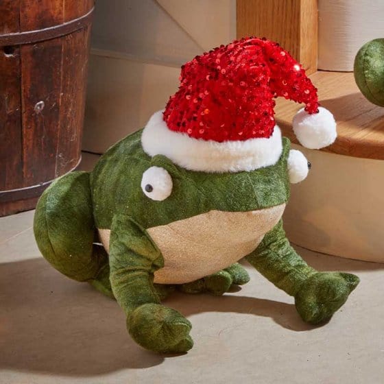 Three Kings Plushies Three Kings Festive Frog Large