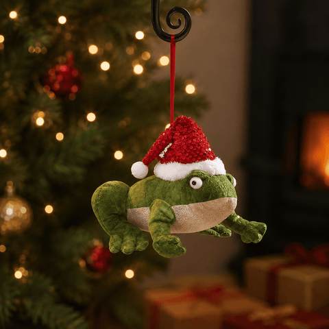 Three Kings Plushies Three Kings Festive Frog Pendant
