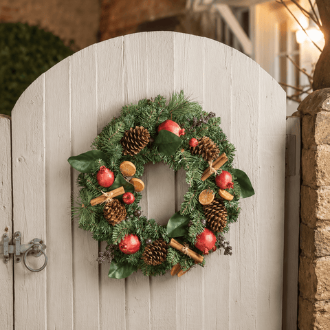 Three Kings Christmas Wreaths Three Kings FestiveSpice Christmas Wreath – Assorted Sizes