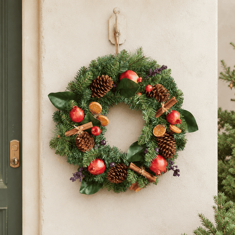 Three Kings Christmas Wreaths Three Kings FestiveSpice Christmas Wreath – Assorted Sizes