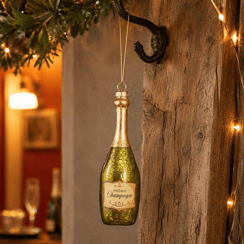 Three Kings Hanging Decor Three Kings Fizz Bottle Pendant Christmas Decoration