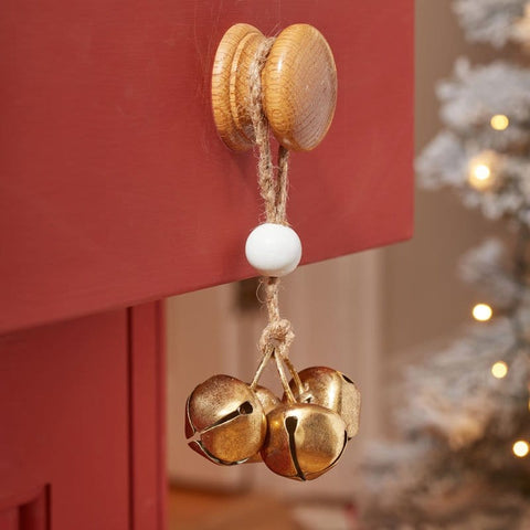 Three Kings Hanging Decor Three Kings Four Sleigh Bells Pendant Christmas Decoration