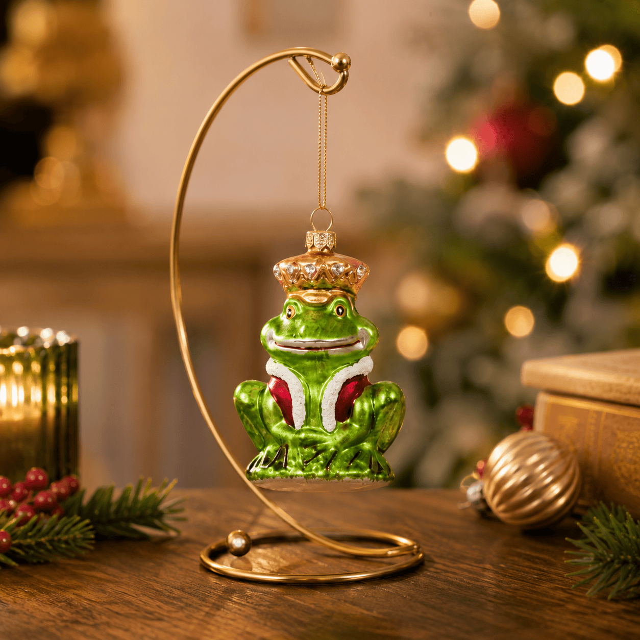 Three Kings Hanging Decor Three Kings Frog Prince Pendant Christmas Decoration