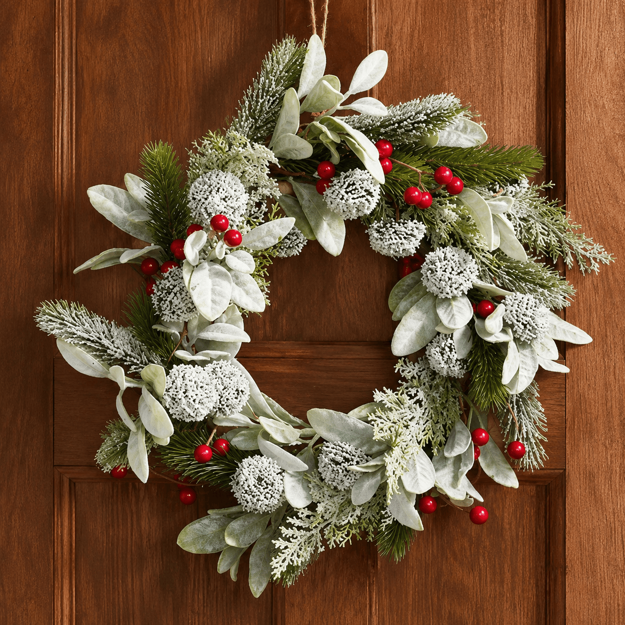 Three Kings Christmas Wreaths Three Kings FrostBerry Christmas Wreath – 40cm