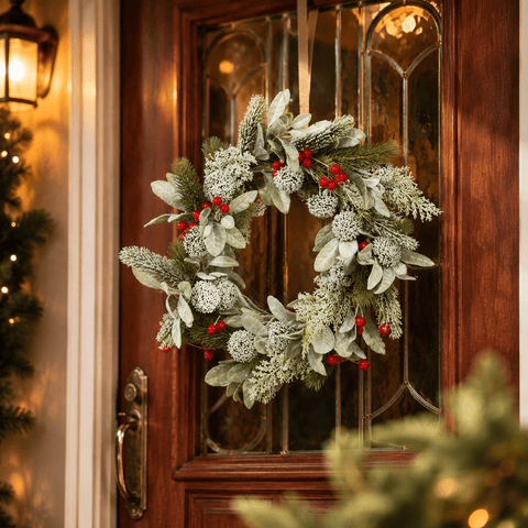 Three Kings Christmas Wreaths Three Kings FrostBerry Christmas Wreath – 40cm