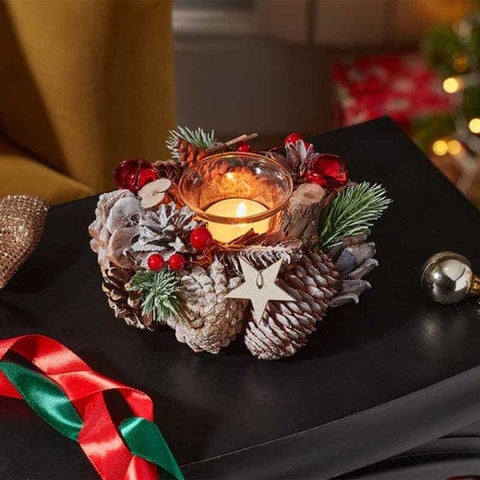 Three Kings Candle Holder Three Kings FrostStar Solo Candle Holder 15cm