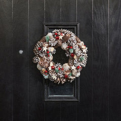 Three Kings Wreaths & Garlands Three Kings FrostStar Wreath 50cm