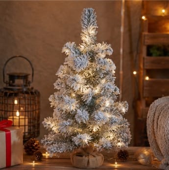 Three Kings Christmas Tree Three Kings Frosty Fir Christmas Tree – 60cm