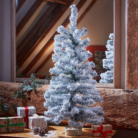 Three Kings Christmas Tree Three Kings Frosty Fir Christmas Tree – 90cm