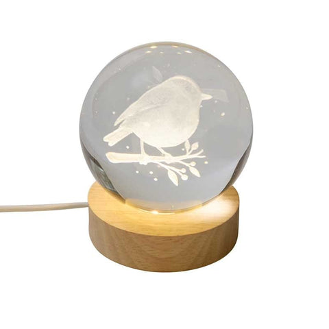 Three Kings LED Orbs & Globes Three Kings FSC1 InLit GloBall – Robin