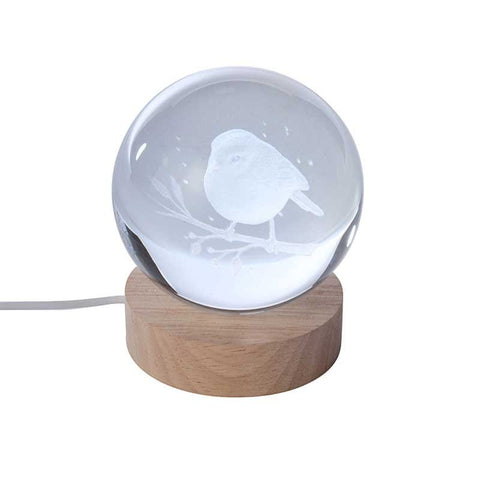 Three Kings LED Orbs & Globes Three Kings FSC1 InLit GloBall – Robin