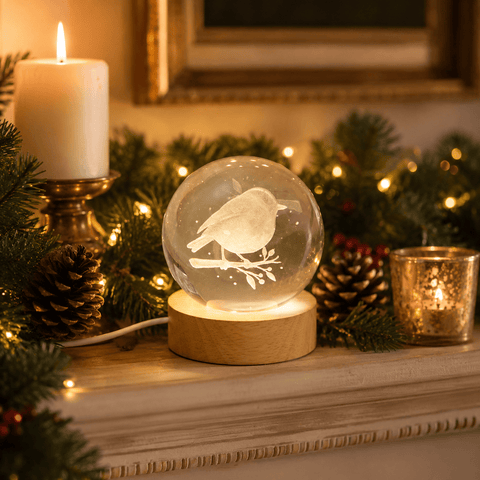 Three Kings LED Orbs & Globes Three Kings FSC1 InLit GloBall – Robin